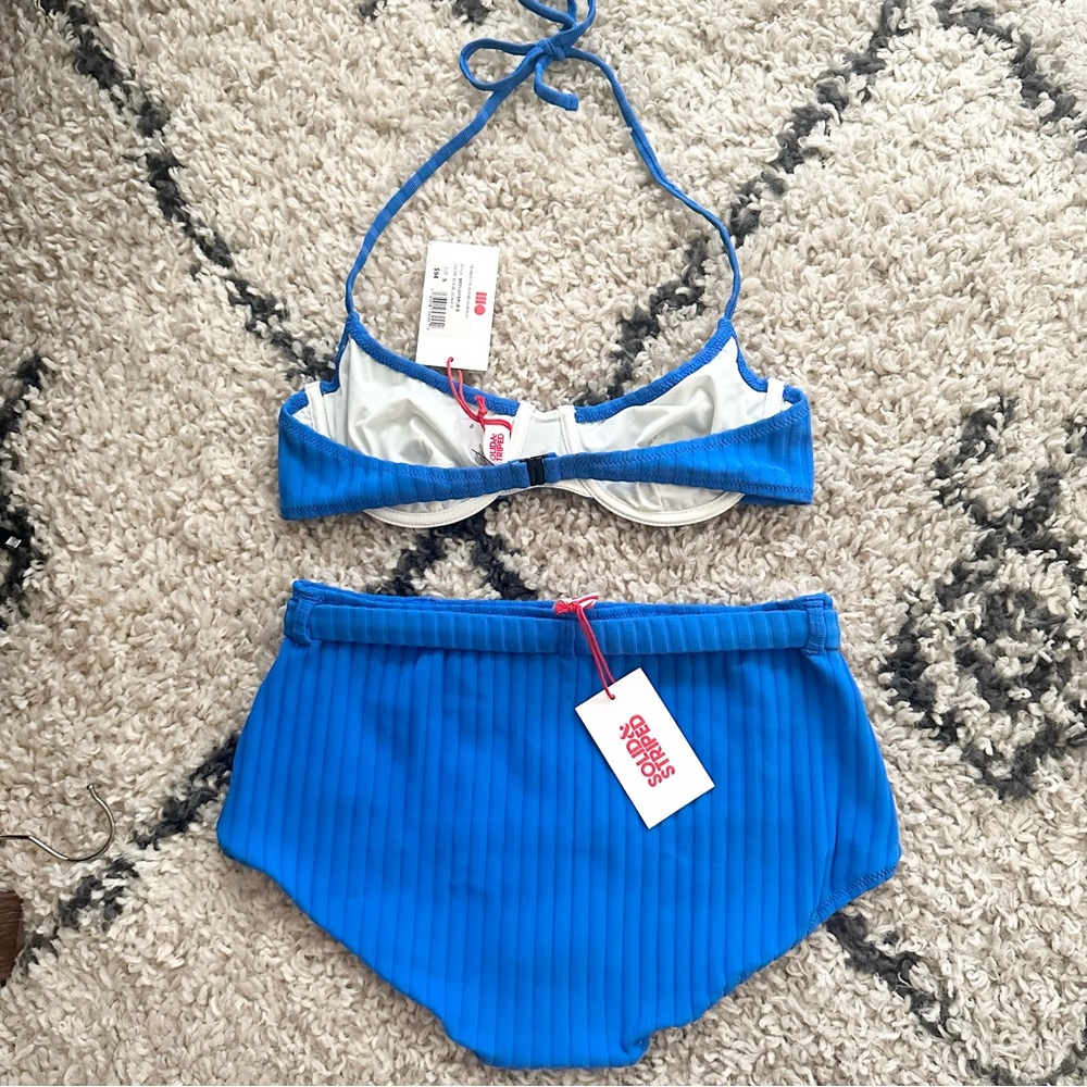 SOLID & STRIPED Ginger Ribbed Bikini Set - Picture 9 of 13